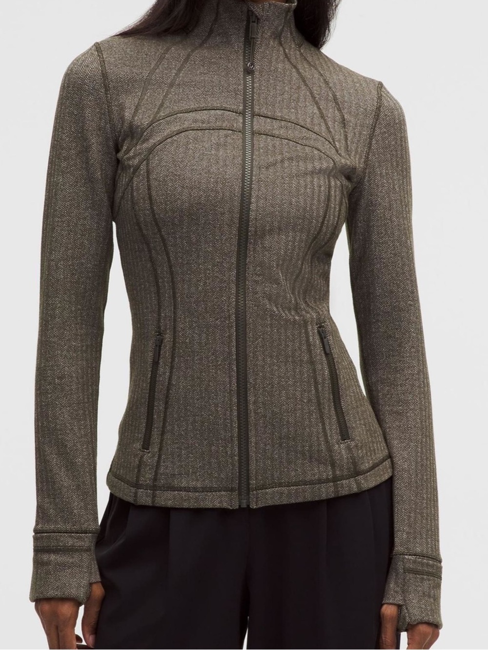 NWT lululemon define jacket herringbone